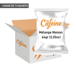 [1208-24] Ma Caféine | House Blend box of 71 bags x 2.25oz