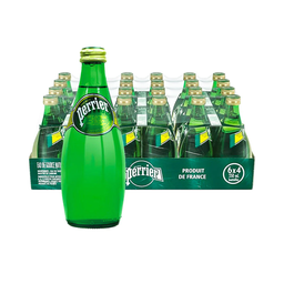 [01NE111-4X330] Perrier | Carbonated natural spring water 330ml x 24 bottles