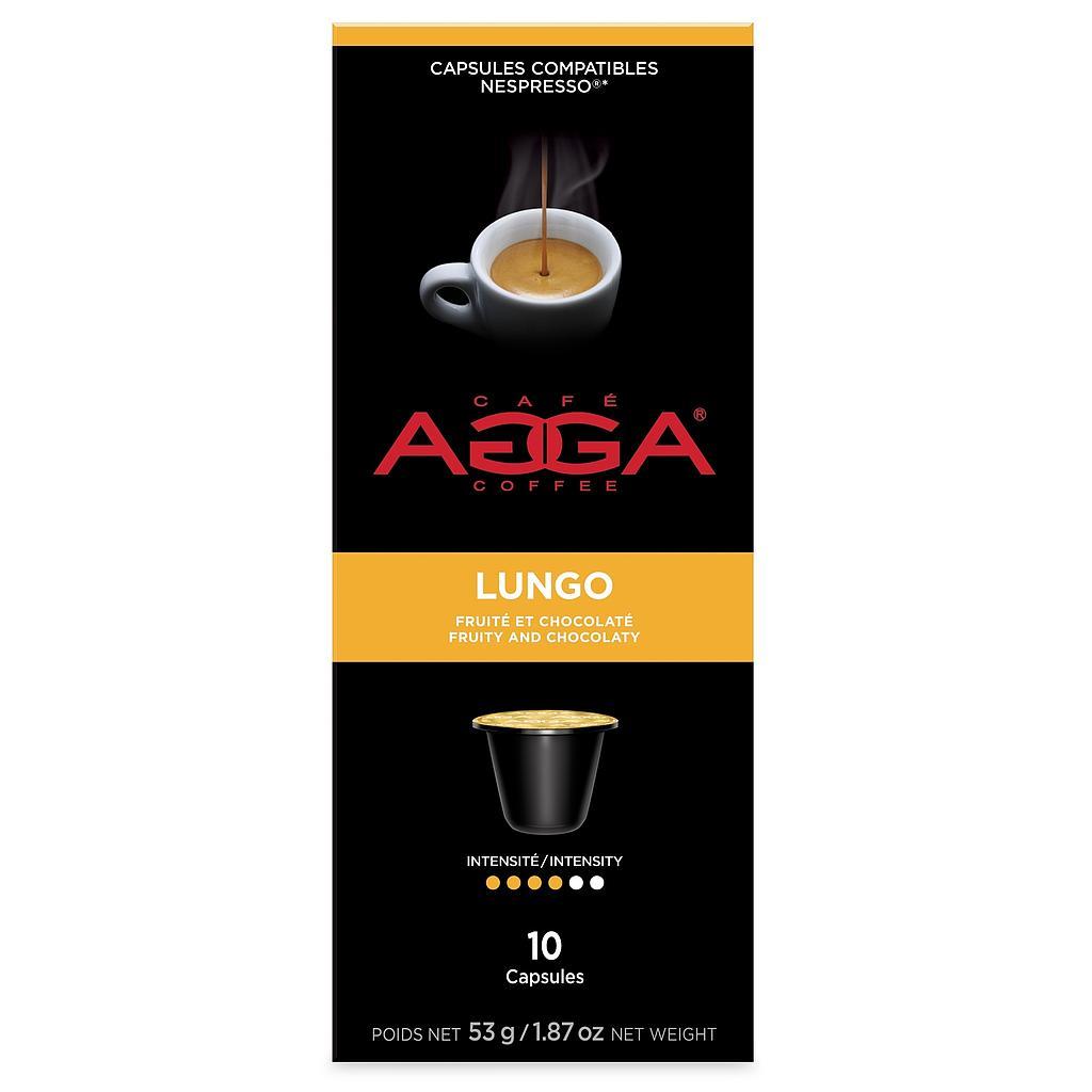 [AG03] Compatibles Nespresso® Agga | Espresso Lungo - boite de 10 capsules
