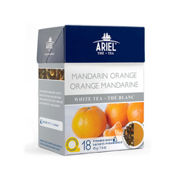 [AL0018] Ariel | Thé Blanc Orange Mandarine - boite de 18 sachets