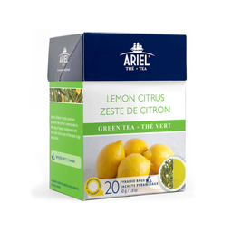 [AL0015] Ariel | Lemon Zest Green Tea - box of 20 teabags