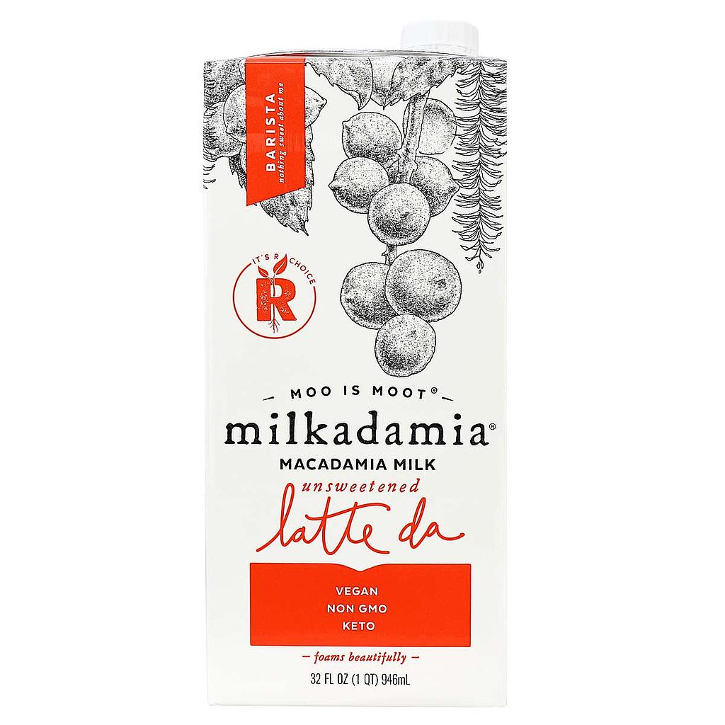 Milkadamia | Macadamia Drink Latte da Barista SUGAR FREE - Alternative Milk