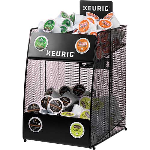 [KEURIG-RGT4] Keurig | Rangement Premium pour 4 boites de dosettes K-Cup