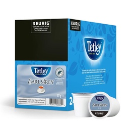 [15GR117-EARLGREY24CT] Tetley | Earl Grey tea - box of 24 kcup