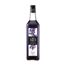 [181660] Maison Routin 1883 | Violet Syrup - 1 Liter in glass