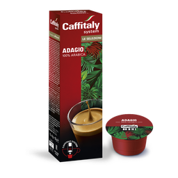 [CY0862] Coffee capsules Caffitaly | Adagio - box of 10 capsules