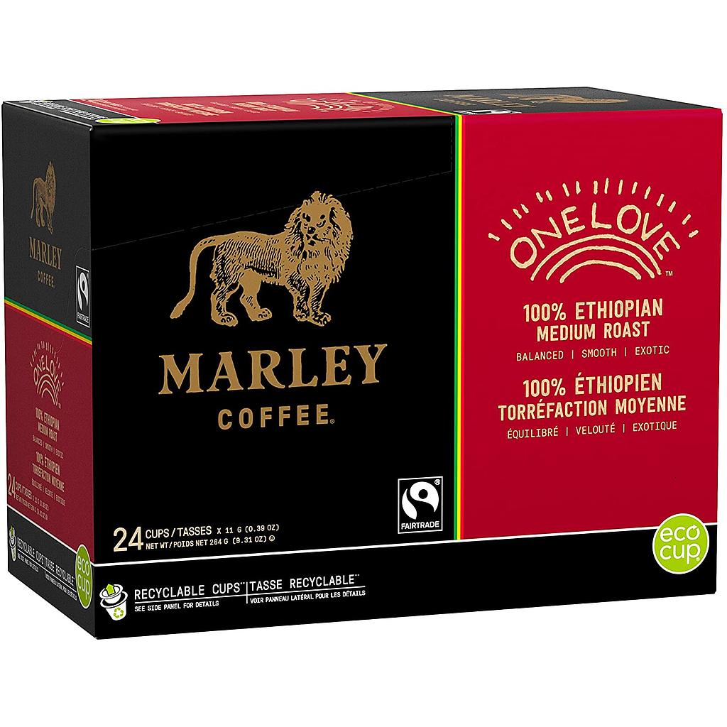[11MP163-ONELOVE24CT] Marley Coffee | One Love Bio. - boite de 24 kcup