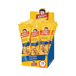[05MI140] Krispy Kernels | Salted Peanuts 12 bags x60gr