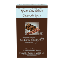 [20041] La Courtisane | Chocolate Spice herbal tea box of 20 teabags