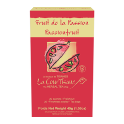[20027] La Courtisane | Passion Fruit Herbal Tea, box of 20 teabags