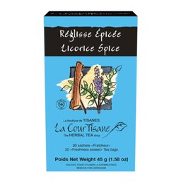 [20040] La Courtisane | Spicy Licorice Herbal Tea, box of 20 teabags