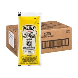 [232081] Heinz | Yellow Mustard 6ml x 500