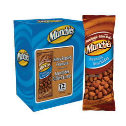 [05HO114] Munchies | Honey Roasted Peanuts 12 x55gr