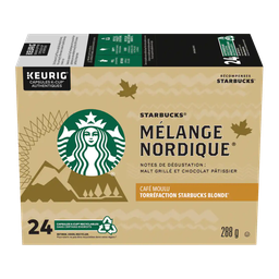 [11ST201-TRUENORT24CT] Starbucks | Mélange Nordique - boite de 24 kcup