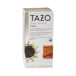 [15LI137-CHAI24'S] Tazo | Thé noir Chai biologique - boite de 24 sachets