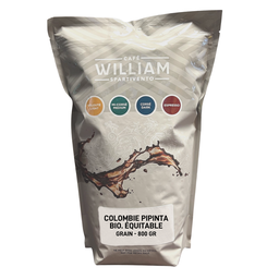[W01664] William | Colombien Pipinta Bio. Équitable Grains sac 800gr