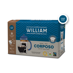 [WCUP603] William | Corposo bio. équit. - boite de 12 capsules kcup