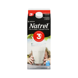[201002] Natrel | Lait Homogénéisé 3.25% finement filtré - 2 Litres