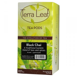 [4182] Terra Leaf | Black Chai - boite de 18 Pods