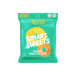 Smart Sweets | Herbal jelly sweets - Peach slices box of 15 x 50gr