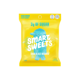 Smart Sweets | Bonbons gélifiés à base de plantes - Sour Blast Buddies boîte de 12 x50gr