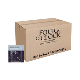 Four O'Clock | Thé English Breakfast boite de 80 sachets