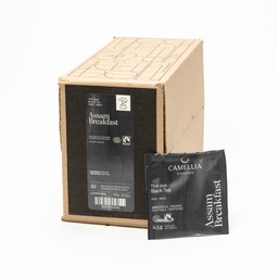 [CSTAD-66-50] Camellia Sinensis | Assam Breakfast (Banaspaty) organic and fairtrade - box of 50 individually wrapped teabags