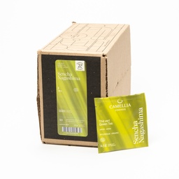 [CSTAD-63-50] Camellia Sinensis | Organic Sencha Nagashima - box of 50 individually wrapped teabags
