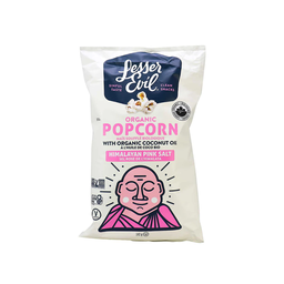 Lesser Evil | Organic Popcorn - Himalayan Pink Salt 12x142gr