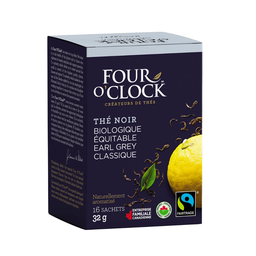 [40221] Four O'Clock | Earl Grey org. fair. box of 16 teabags