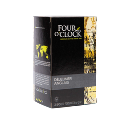 [40205] Four O'Clock | English Breakfast tea box of 20 teabags