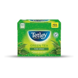 [15TE121] Tetley | Thé Vert boite de 50 sachets