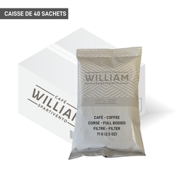 [W00341] William | Corsé 40 sachets x 2.5 oz