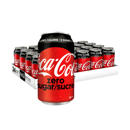 [123093] Coca-Cola | Zéro 355ml x 24 canettes