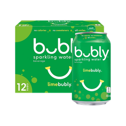 [01PE238-LIME12X355ML] Bubly | Lime 355ml - case of 12