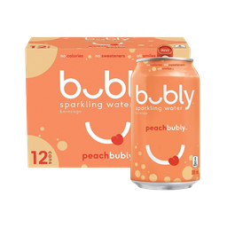[570725] Bubly | Peach 355ml - case of 12