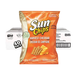 [02HO115] Sun Chips | Cheddar de Campagne 40g x 40