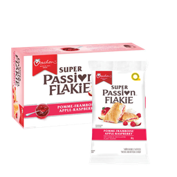 [16SA126] Vachon | Super Feuillette Passion Flakie Pomme Framboise 6x66gr
