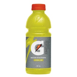 [01GA100-LLIME12X591] Gatorade | Citron-Lime 591ml x 12 bouteilles