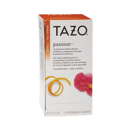 [15LI143-WILDORG20CT] Tazo | Sweet Orange Herbal Tea - box of 24 teabags