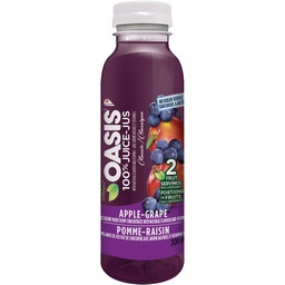 [VI-599667] VI | Oasis | Jus de Pomme-Raisin 300 ml x 24 bouteilles