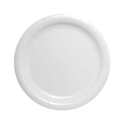 [7000019] 9&quot; White Paper Plate (500)
