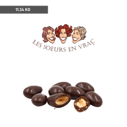 [.B040] Noix Vrac | Amandes chocolat noir 70% 11.34kg
