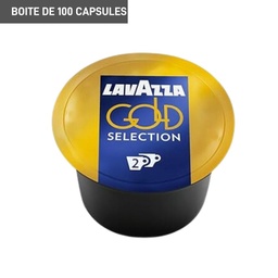 [11LV115-GOLDSEL100CT] Lavazza | Blue Gold Selection box of 100 capsules (medium roast)