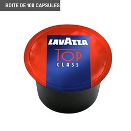 [11LV115-TOPCLASS100CT] Lavazza | Blue Top Class boite de 100 capsules (torr. légère)