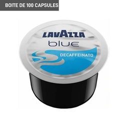 [11LV115-DECAF100CT] Lavazza | Blue Decaf box of 100 capsules