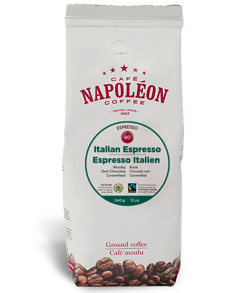 [BIO650ITA] Café Napoléon | Organic &amp; Fairtrade Italian Espresso 650 gr